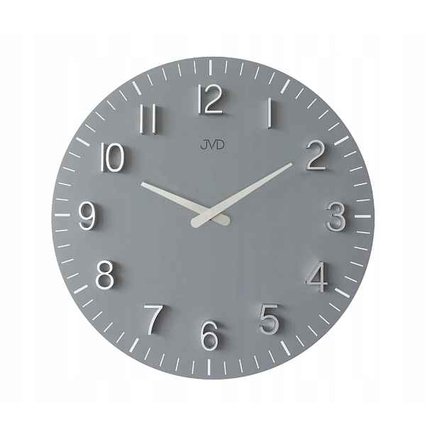 Dřevěný nástěnný hodinový stroj Jvd HC404.3 Průměr 40 cm