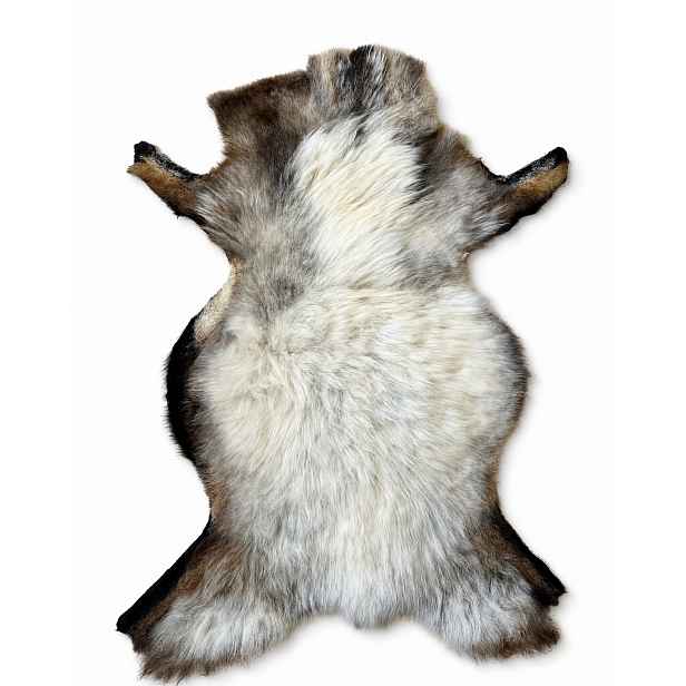 Ovčí kůže „kameruňská“ J.šedá-100 cm/XL (D.Jagnia) 100%Přírodní!*UNIKÁT*