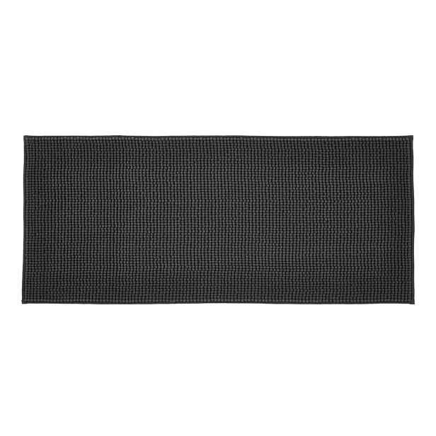 Tmavě šedá koupelnová předložka 50x120 cm Bobble – Catherine Lansfield