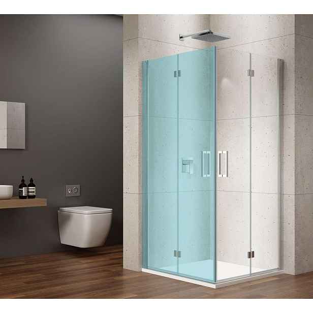 Gelco Loro - Sprchové dveře skládací 80 cm, čiré sklo/chrom GN4780