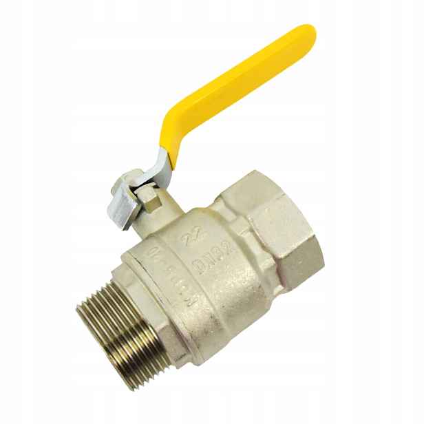 Idmar Mosazný kulový plynový ventil 1 1/4" DN32, závitový, MOP5