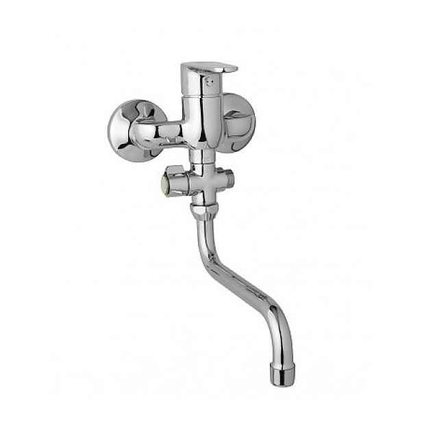 JB Sanitary Tira D10 32 50 umyvadlová a sprchová nástěnná baterie 100 mm - otočný přepínač