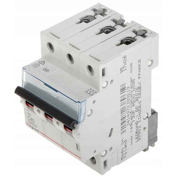 Nadproudový Vypínač LE-403549 Třífázový 40 A Typ C Legrand