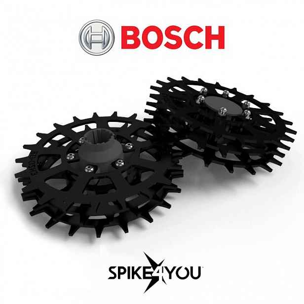 KO15 Kolečka pro robotickou sekačku Bosch Intego nerezová ocel 3 mm