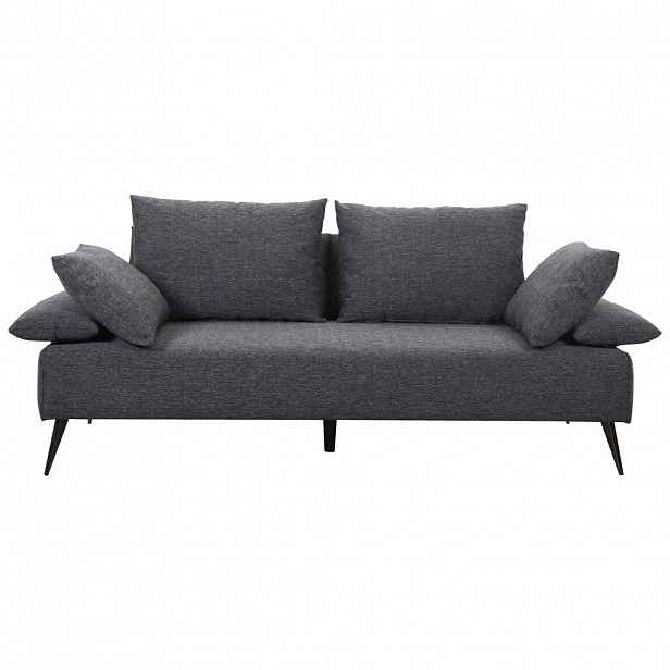 Livetastic ROZKLÁDACÍ POHOVKA, textil, tmavě šedá