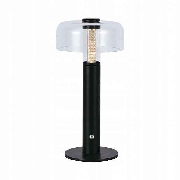 V-tac noční stolní lampička 1W Led 30cm nabíjení Usb, stmívatelná, černá
