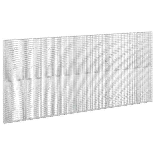 vidaXL Gabion s drátem 5 mm a síťkou 5x2,5 cm 450x10x200 cm