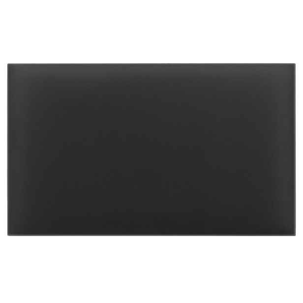 Čalouněný nástěnný panel s EKO KŮŽÍ různé rozměry x šířka 30 cm grafitová obdélník MyBestHome Rozměr: 50x30 cm
