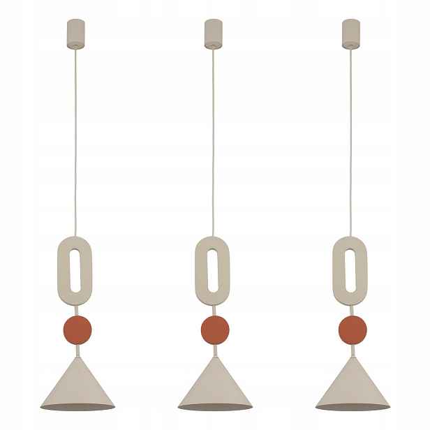 Sada 3 závěsných lamp Drops Color E 11192 Nowodvorski