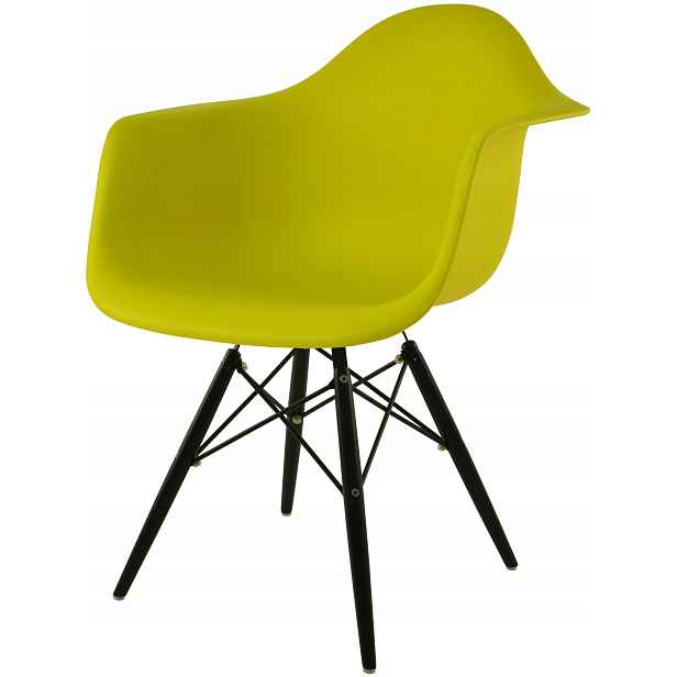 Křeslo Dankor Design Daw Rar Dar Nohy Černé