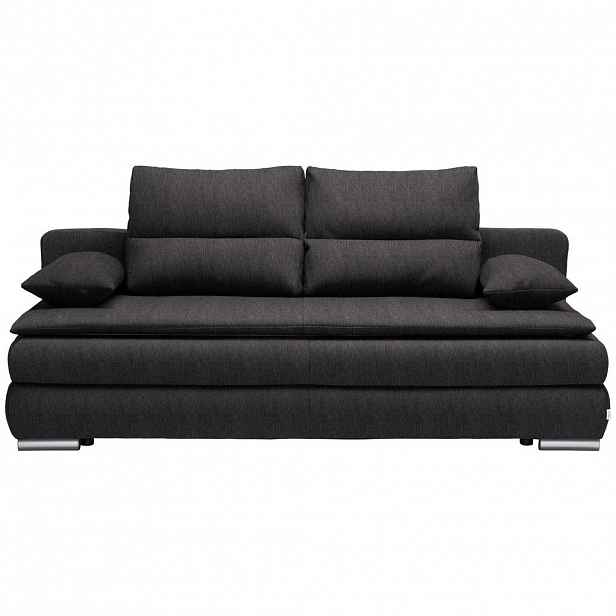 Livetastic ROZKLÁDACÍ POHOVKA, textil, tmavě šedá