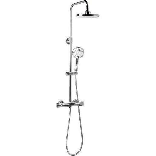 Sprchový systém Sapho Aqualine LIGA s termostatickou baterií chrom SL533