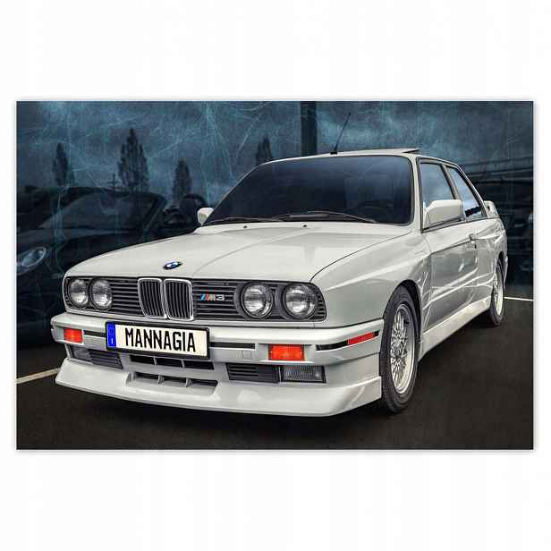 Plakáty 185x125 Bmw M3 E30 Trojka 3er