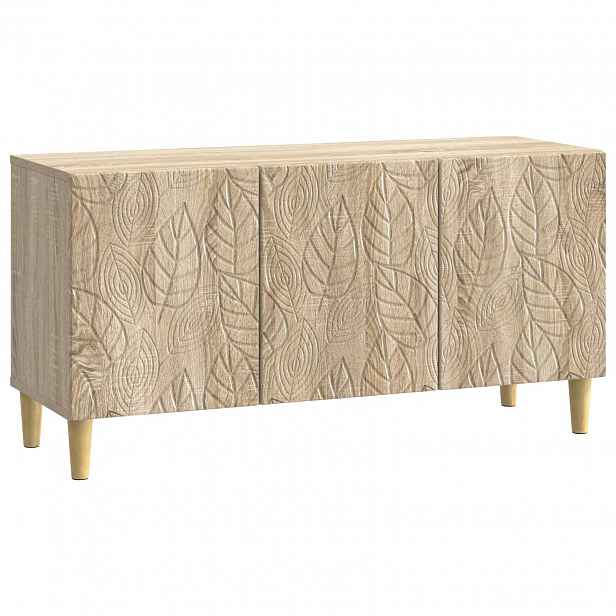 vidaXL Televizní skříň 99 x 34,5 x 50 cm Dub sonoma Kompozitní dřevo