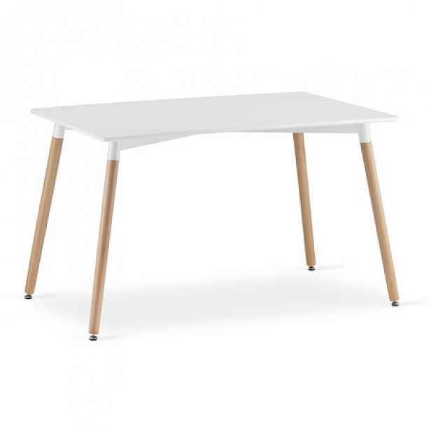 Jídelní stůl ADRIA 120x80 cm - dub/bílá