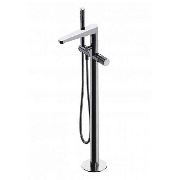OMNIRES Contour - Vanová baterie do podlahy, s tělesem, chrom CT8033CR