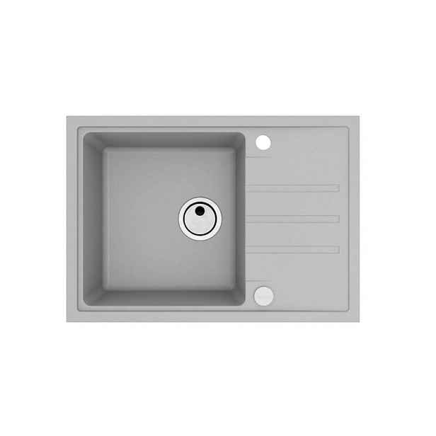 Alveus INTERMEZZO 40/81 - beton (680x480mm)jed. sifon