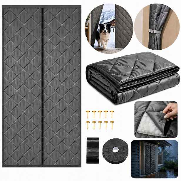 Závěs Na Magnet Na Dveře 100x210 cm Pevná