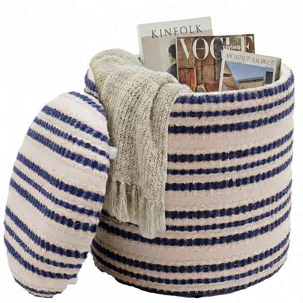 Livetastic TABURET, textil, 40/45/40 cm