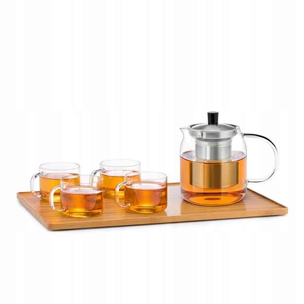 Sada džbán-vařič 700 ml plus 4 sklenice