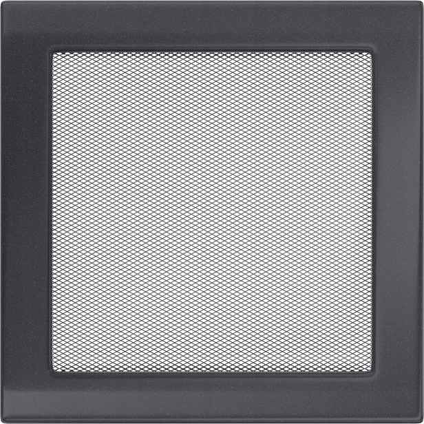 Ventilační mřížka 22x22 grafitová