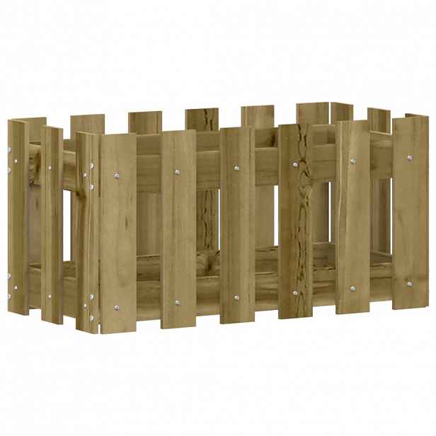 vidaXL Zahradní truhlík plotový design 60x30x30 cm impregnované dřevo