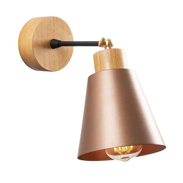 Opviq Nástěnná lampa Manavgat II měděná