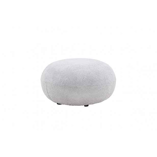 Taburet BOLOGNA průměr 74 cm, světle šedý