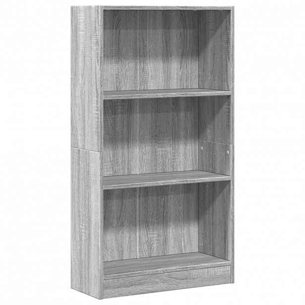 vidaXL Knihovna šedá sonoma 60 x 24 x 109 cm kompozitní dřevo