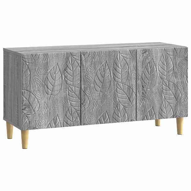 vidaXL Televizní skříň 99 x 34,5 x 50 cm Šedý Sonoma Kompozitní dřevo