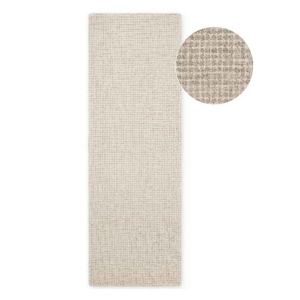 Béžový vlněný běhoun 80x250 cm Eloise – Hanse Home