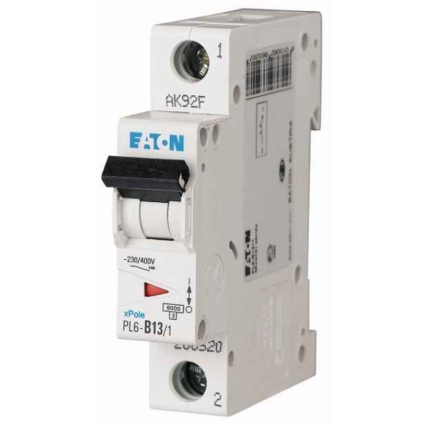 Jistič Eaton PL6-B13/1 6 kA B 13 A