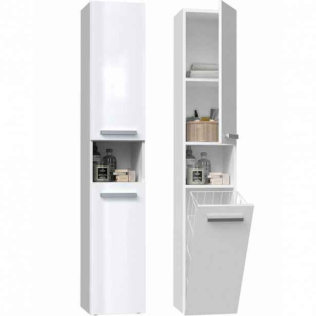 RAUMHIRSCH FURNITURE KOUZELNA SKŘÍŇ Bílá, lesklá bílá 31/174/30