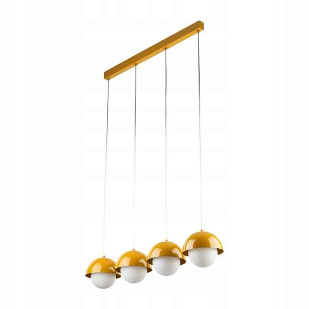 Závěsná lampa Lustr Zwis Pendel Ochra Bono 4xG9 Regulace Tk Lighting