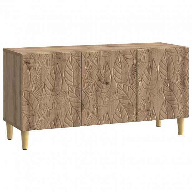 vidaXL Televizní skříň 99 x 34,5 x 50 cm Dub artisan Kompozitní dřevo