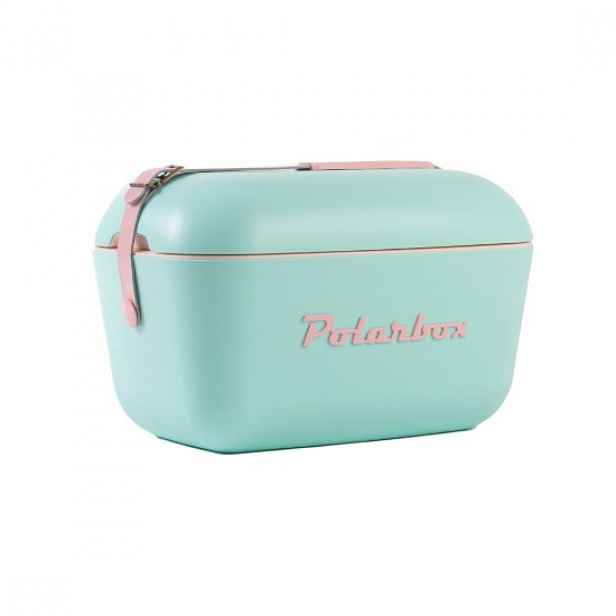 Chladicí box, 12 L, "Pop", Cyan - Baby Rose - Polarbox
