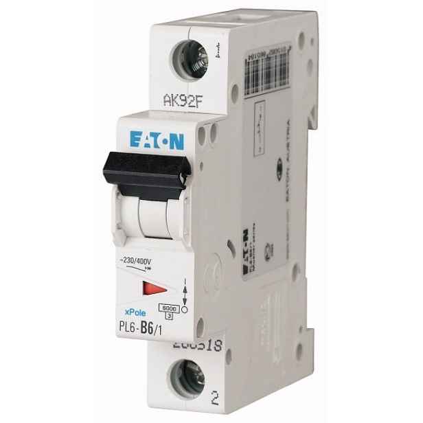 Jistič Eaton PL6-B16/1 6 kA B 16 A