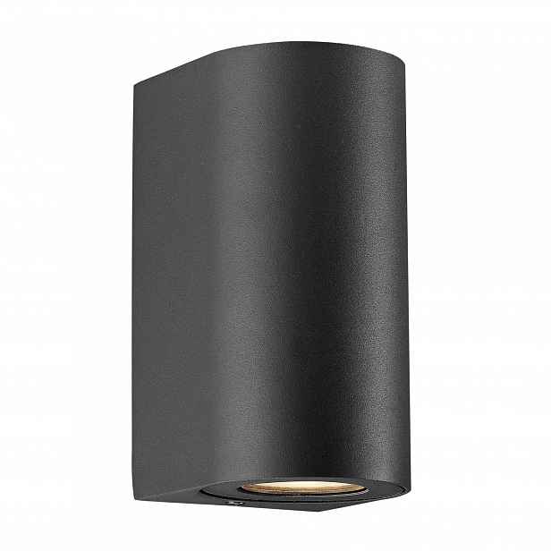 Venkovní nástěnná Led lampa Černá Canto Maxi 2xGU10 IP44 Terasa Nordlux