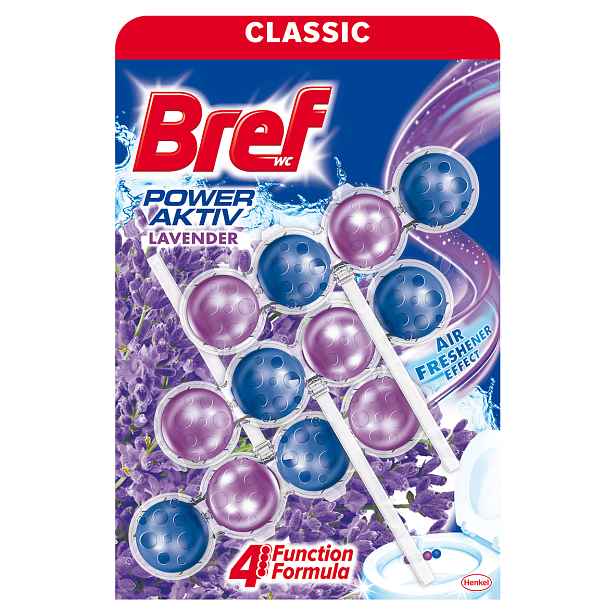 Bref Power WC závěs 3x50g Levander