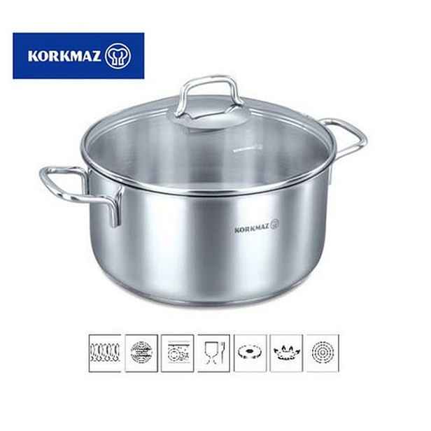 rendlík d24+PO skl. PERLA, 5,5l, v.12cm, indukce, NR