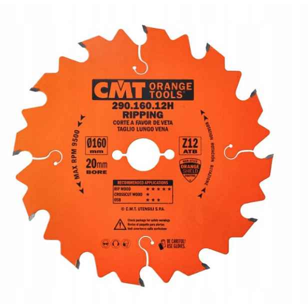 Kotouč Cmt 290.190.12M na dřevo 18019296005544 190x30 mm