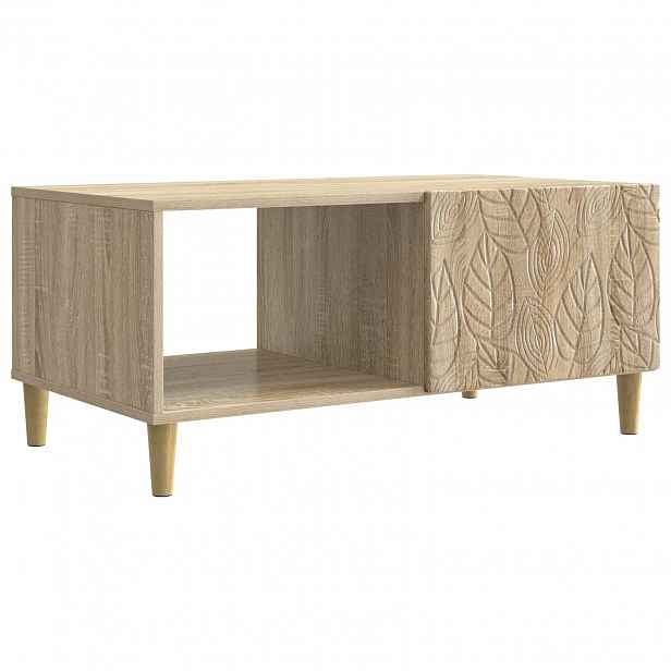vidaXL Konferenční stolek Dub sonoma 90 x 50 x 40 cm Kompozitní dřevo