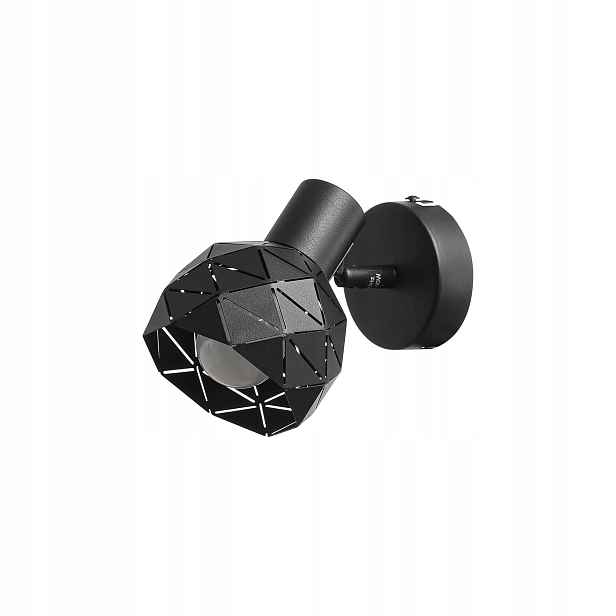 Light Prestige Reus nástěnné spotové svítidlo černé 1xE14, kov, IP20
