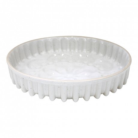 Bílá zapékací forma z kameniny Casafina Fattoria, ⌀ 27 cm