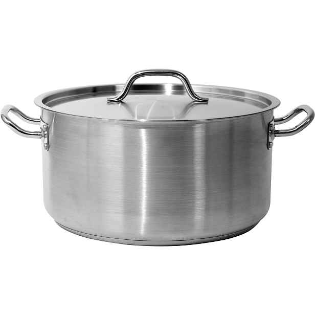 Hrnec S Poklicí Z Nerezové Oceli 36X18 CM 18,3 L