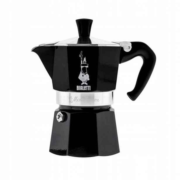 Kávovar Bialetti Moka Express 3 tz Černý 150 ml