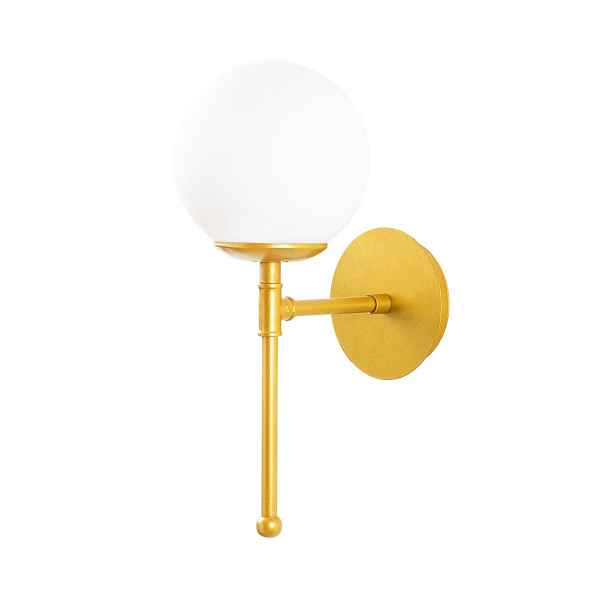 Opviq Nástěnná lampa Mudoni zlatá