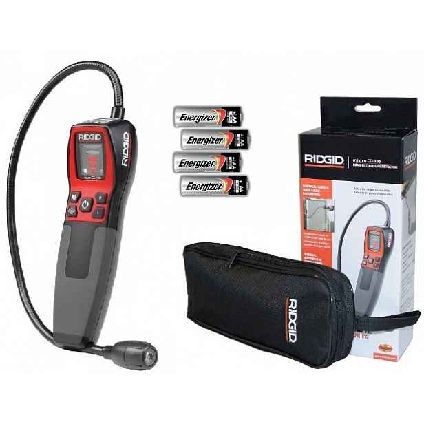 Ridgid CD-100 Detektor detektor plynu Certifikát Ce