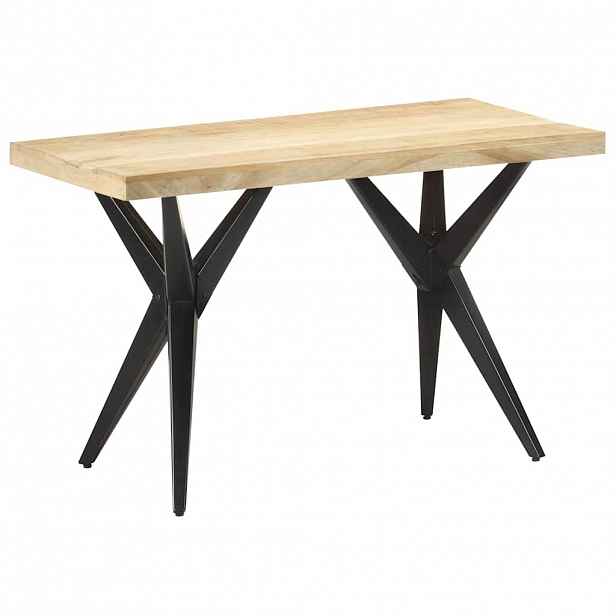 vidaXL Jídelní stůl 120 x 60 x 76 cm masivní mangovníkové dřevo