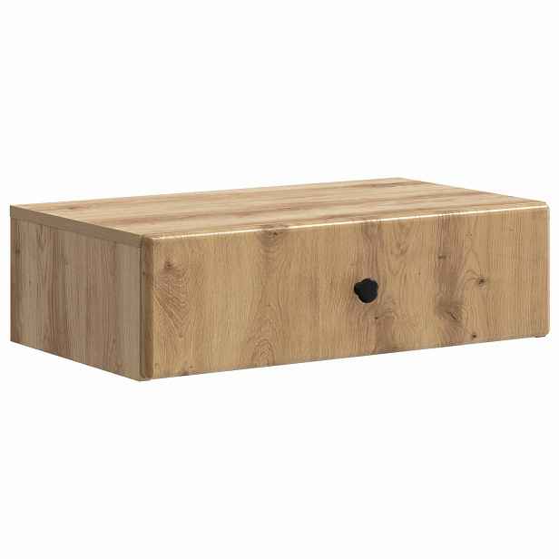 vidaXL Nástěnný boční stůl 59 x 34,5 x 17 cm Kompozitní dřevo